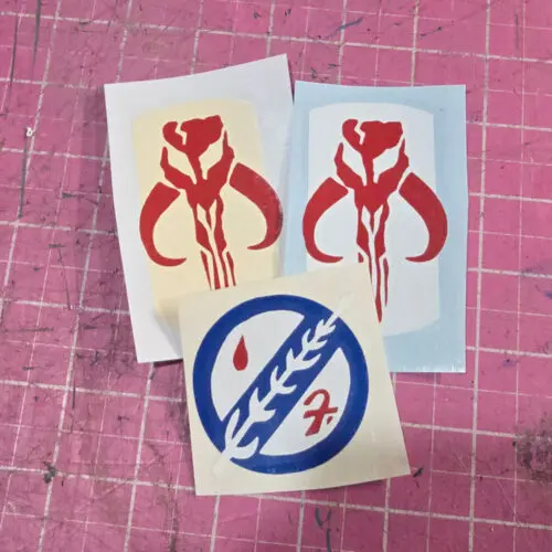 Boba Fett Symbol Decals - ROTJ