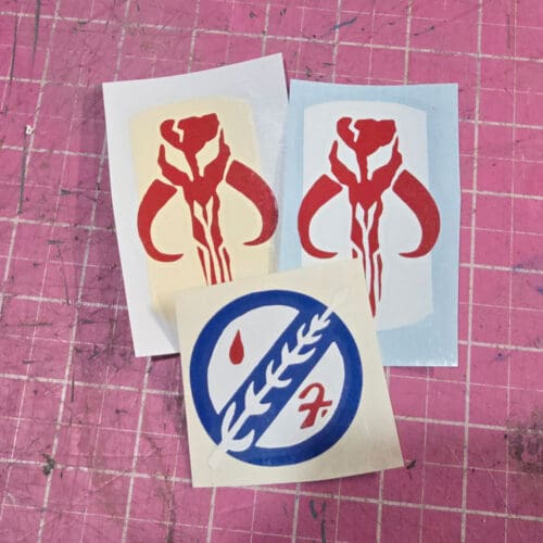 Boba Fett Symbol Decals - ROTJ